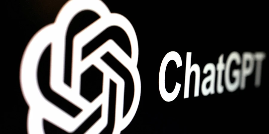 Logo do ChatGPT e da OpenAI em destaque